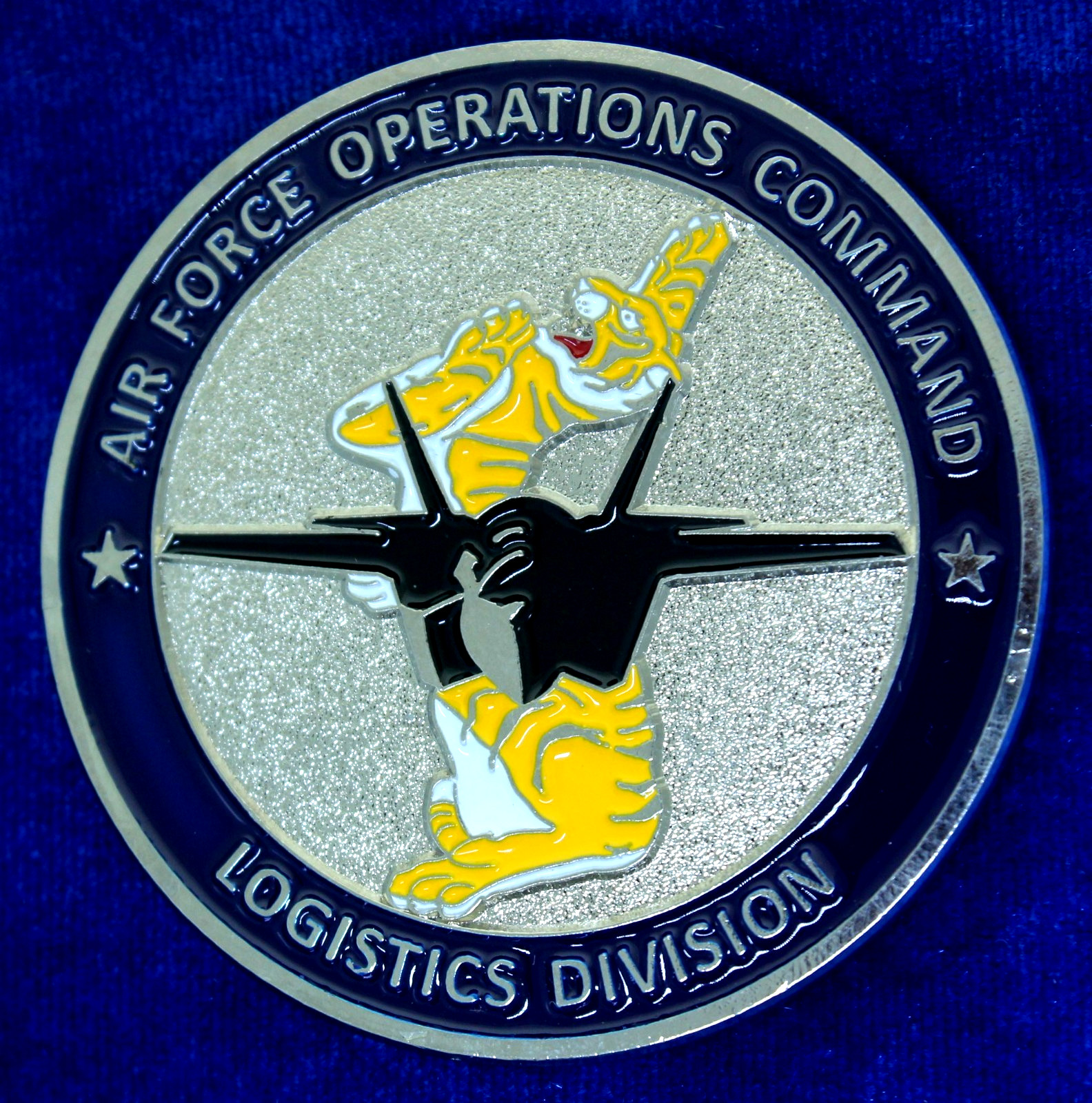 USAF ROKAF F-35 A4 Logistics Division Lockheed Martin Challenge Coin C-82