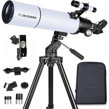 80mm Aperture 600mm Telescopes for Adults Astronomy Travel Telescopio