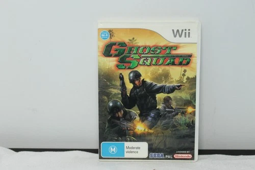Ghost Squad (Nintendo Wii, 2007) Complete In Box - FAST-POST au-seller✅✅