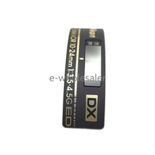 New FOR Nikon 10-24mm 1:3.5-4.5 G ED LENS LOGO Nameplate Lens Gold Label Part