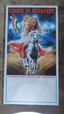 Circus Budapest Poster Poster