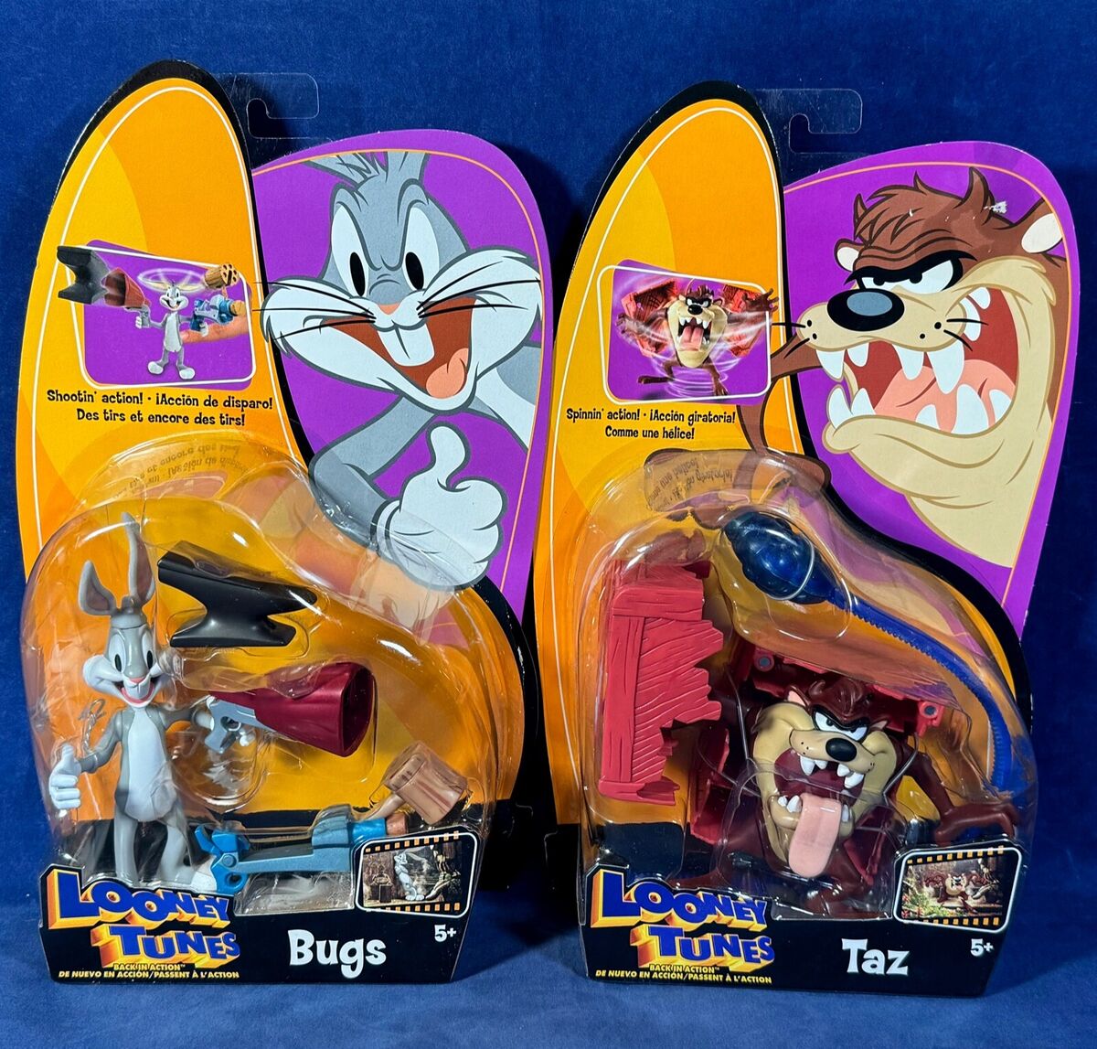 New 2 LOONEY TUNES Back In Action FIGURES - Tasmanian Devil New 2 LOONEY TUNES Back In Action FIGURES - Tasmanian Devil