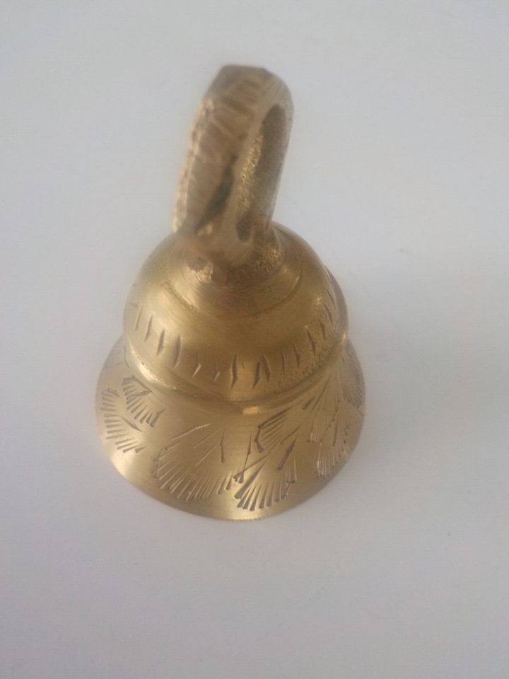 Brass miniatures dinner bell & tea pot eBay