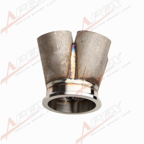 4-1 4 Cylinder Manifold Header Merge Collector Stainless Steel 2.5" V-Band Vband - Picture 2 of 3