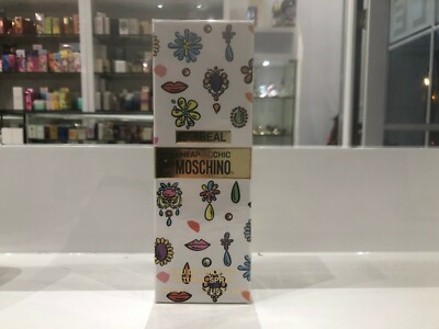 CHEAP AND CHIC MOSCHINO SO REAL EAU DE TOILETTE SPRAY 50 ML COMPANY SEALED