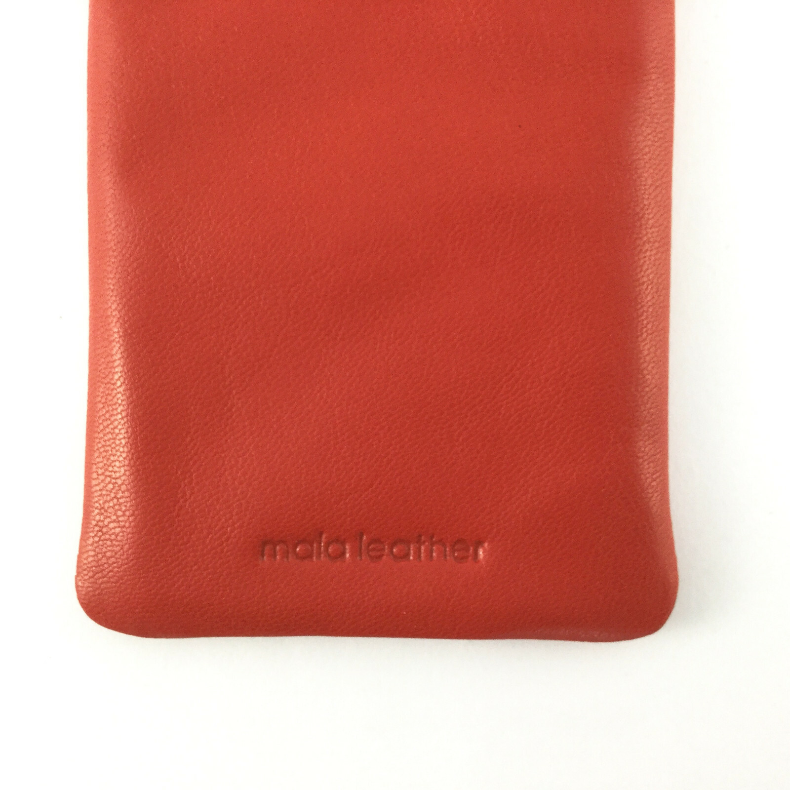 Mala Leather Snap Top Glasses Spectacles Case Pouch Black Brown Red