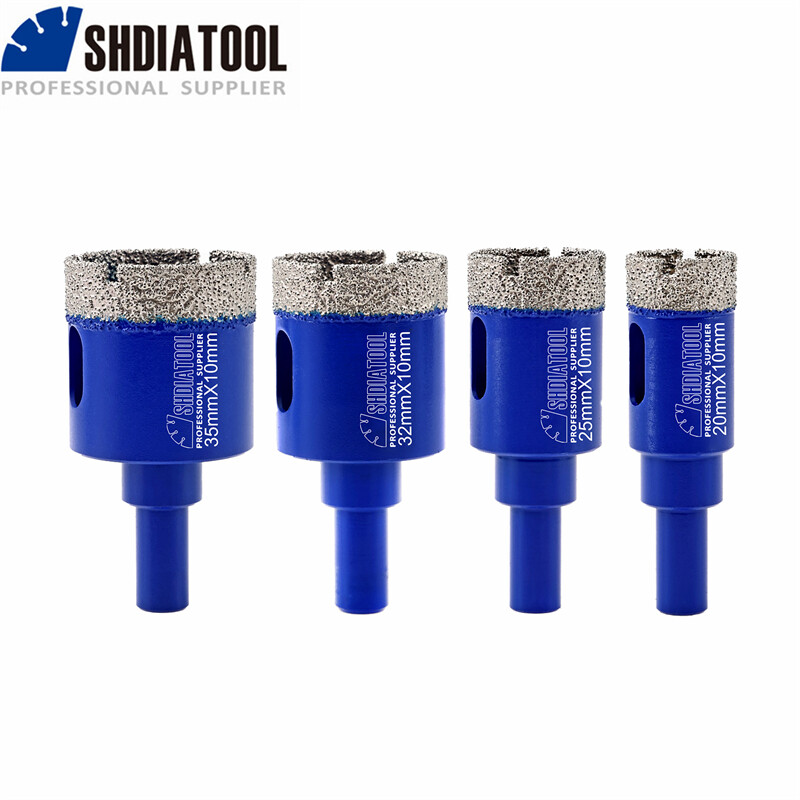 Diamantbohrer-Set Für Fliesen, Glas & Keramik – Trocken Bohren Ohne Wasser, 5–16 Mm (12 Mm Inkl.)