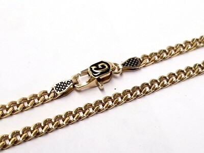 GLD Micro Cuban Gold Plated 3mm Chain 16