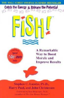 Fish!  A Remarkable Way to Boost Morale and Improve Results (Book & DVD) - GOOD