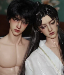 Resin Nude Body 1/3 BJD Doll Handsome Man Open Eyes or Closed Eyes Collect Gifts