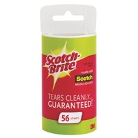 Scotch Brite Lint Roller Refill 56 Sheets Pack Of 12 Scotch Brite Lint Roller Refill 56 Sheets Pack Of 12