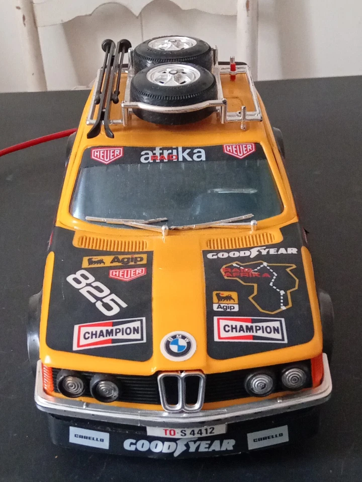 Ellegi 1:10,BMW 323 Afrika Raid #825. Anno 1978.Modello Filoguidato Funzionante! - Immagine 3 di 4
