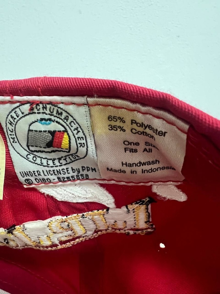 Casquette Ferrari F1 Vintage Michael Schumacher Dekra - Années 90, Taille Unique - En Excellent état