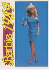 1991 Action/Panini Another First For Barbie 1989 #164 Barbie Fashion Finds 1 