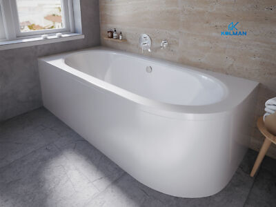 Badewanne Eckbadewanne 150x75 160x75 170x75 180x80 Schürze Styropor VIEGA + Füße