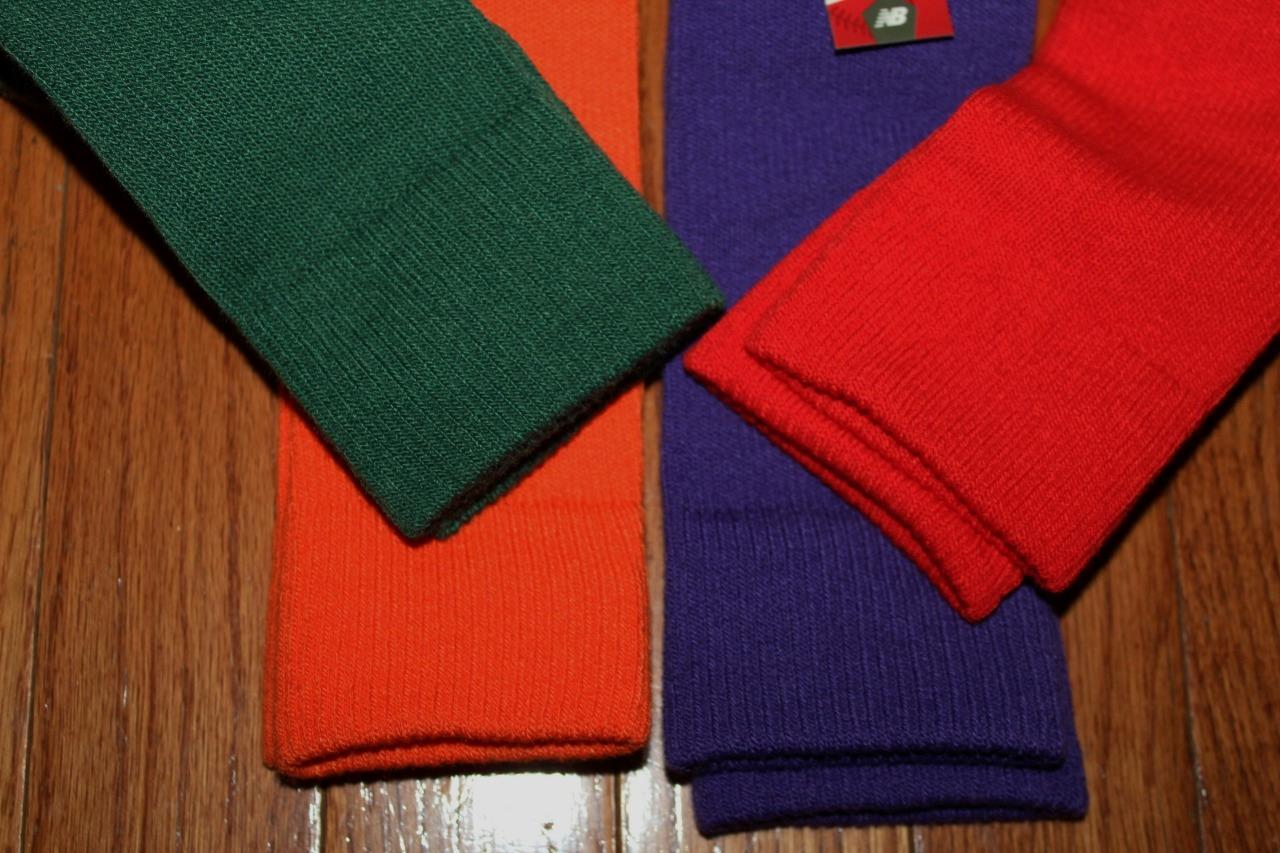 4 Pair KIDS New Balance All Sport Stability Fit Support Over The Calf Socks *7A image 2