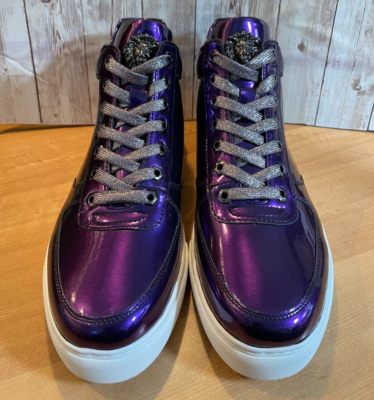 Encore By Fiesso Aurelio Garcia Metallic Hitop Purple  display picture 1