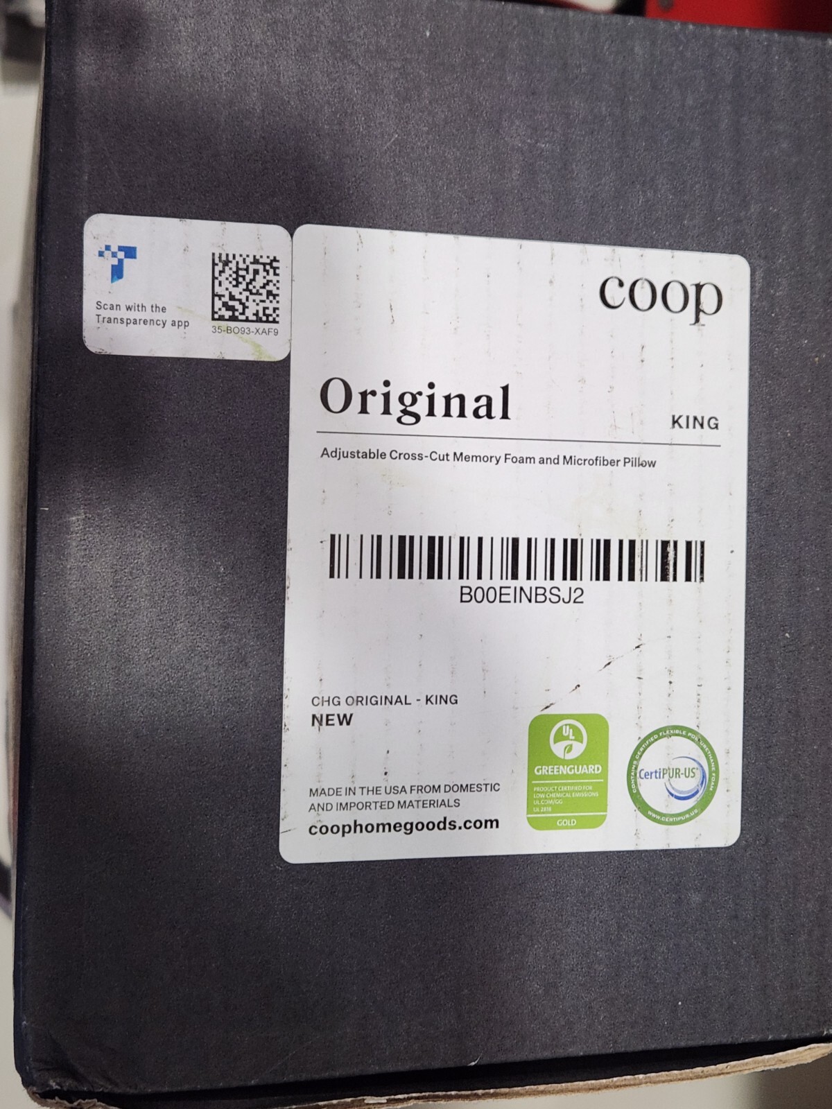 New Coop Home Goods Premium Adjustable Loft Pillow Queen eBay