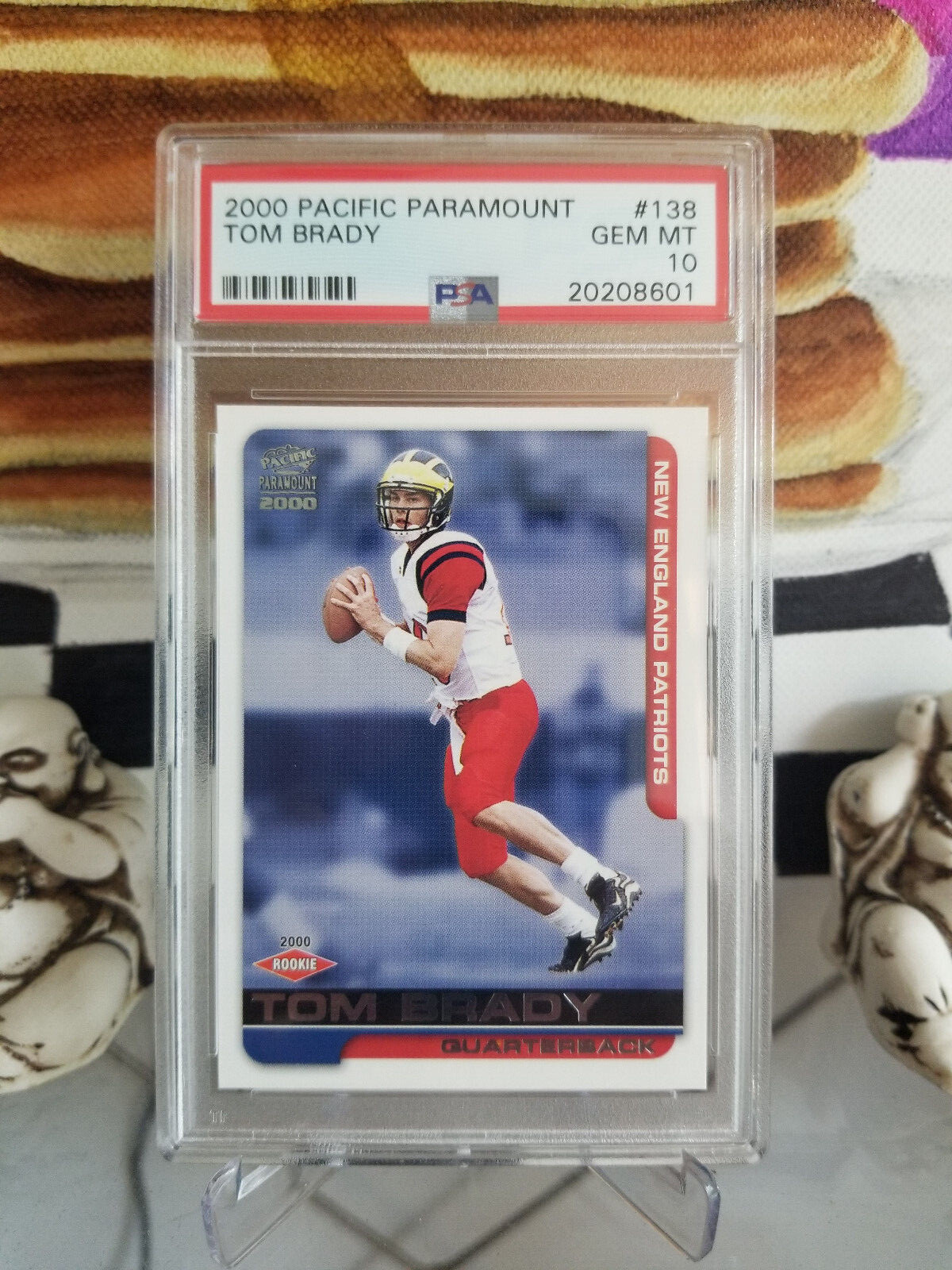 Tom Brady 2000 Pacific Paramount #138 Base Price Guide - Sports