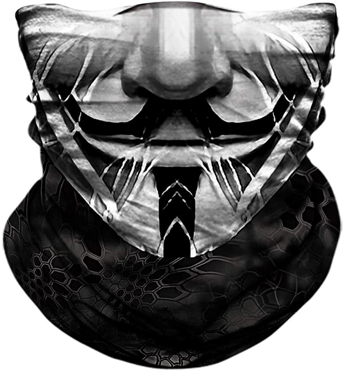 Seamless Neck Gaiter Shield Scarf Bandana Face Mask Anonymous UV Protection NEW