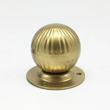 1X Ball Shaped Metal Door Handle Antique Furniture Cupboard Knob Hardware Handle