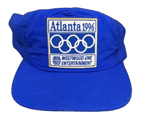 Vintage 1996 Olympics Hanes Atlanta Ga. Volunteer Straw Hat  display picture 3