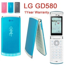 LG GD580 Original Unlocked Lollipop dLite Cookie flip 2.8" 3MP GSM 3G Cell Phone