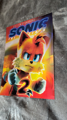 Sonic the Hedgehog-Sonic- 3D Poster 3DLenticular Effect-3 Images In One