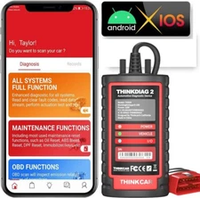 2025 Elite THINKDIAG 2 Bidirectional Car Diagnostic Tool OBD2 Scanner ECU Coding