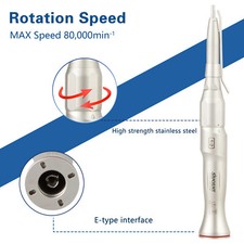 Dental 1:2 Osteotomy Handpiece Micro Straight Surgical Low Speed Handpiece UK