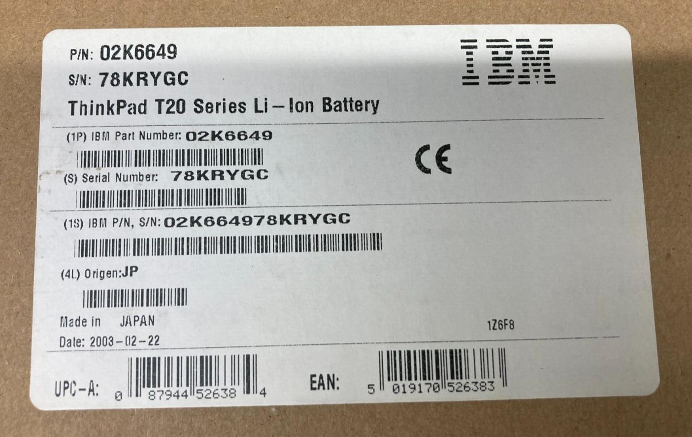 Sodimm PC133 de 256mo Pour pismo G3 et DELL C400 et Thinkpad T20 21 IBM