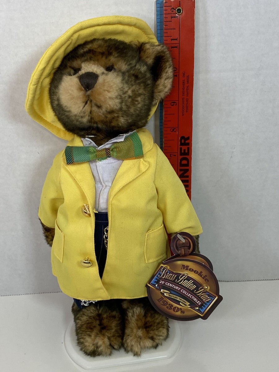 【1930's Mookie 】ぬいぐるみBrass Button Bears BRASS BUTTON BEARS 