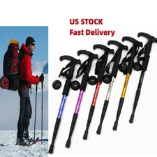 Trekking Tactical Poles Walking Cane Survival Hiking Survival Stick Alpenstock