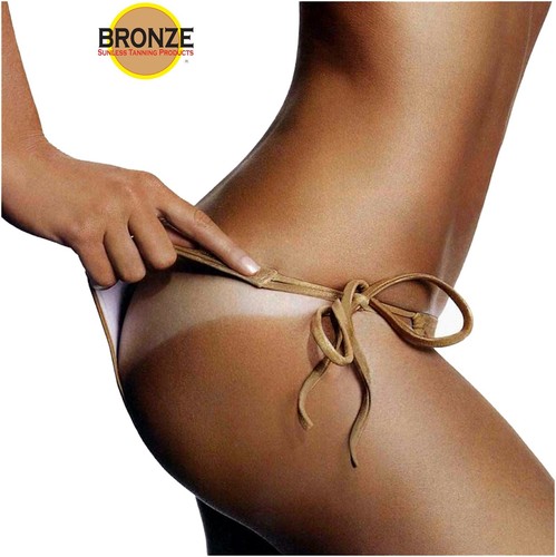 Best Spray Tan Solution - DARK - 32 oz + Sunless Tanning Self Tanner Lotion Mitt - Picture 2 of 11