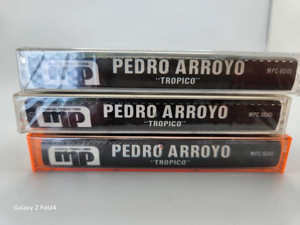 Tropico by Pedro Arroyo Sealed Cassette Tape NEVER OPENED  - Image 2 of 4