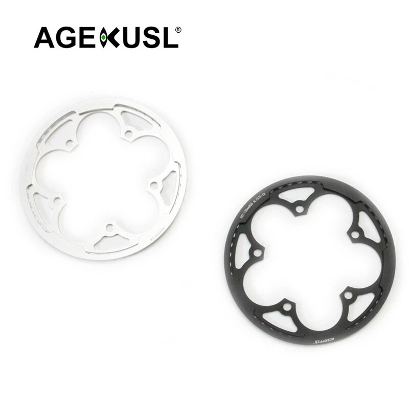 Bike Chainring Chainwheel 130 BCD 50T Alloy Guard Single Speed For Brompton - Image 2 of 4