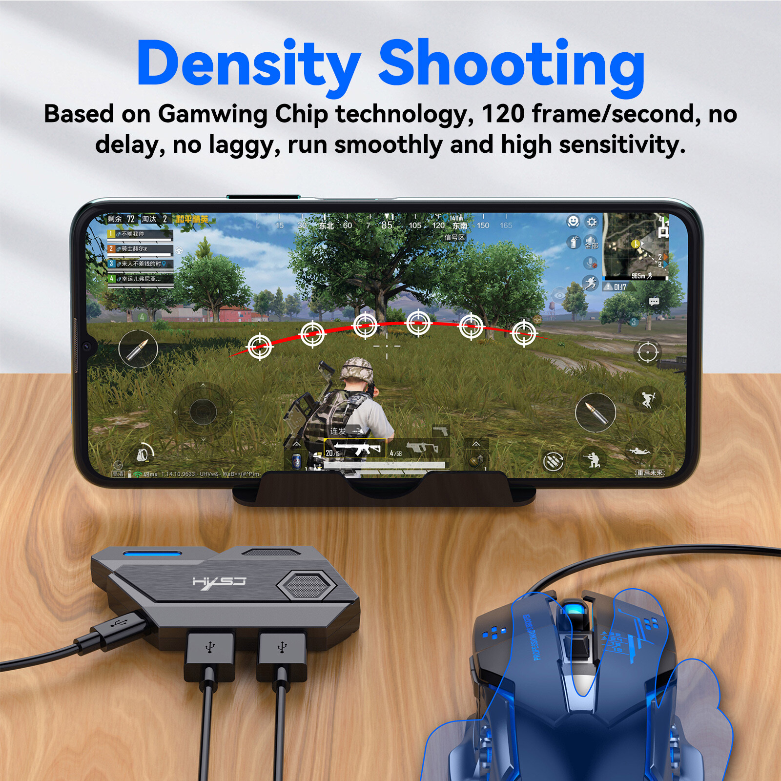 PUBG Mobile Gamepad Controller Gaming Keyboard Mouse Converter For IOS  Andorid | eBay