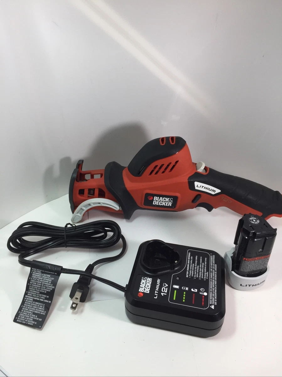 OEM Black & Decker 12-Volt PSL12 Lithium Ion Reciprocating Saw