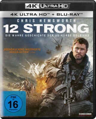 12 STRONG UHD - 12 STRONG UHD   ULTRA HD BLU-RAY NEU