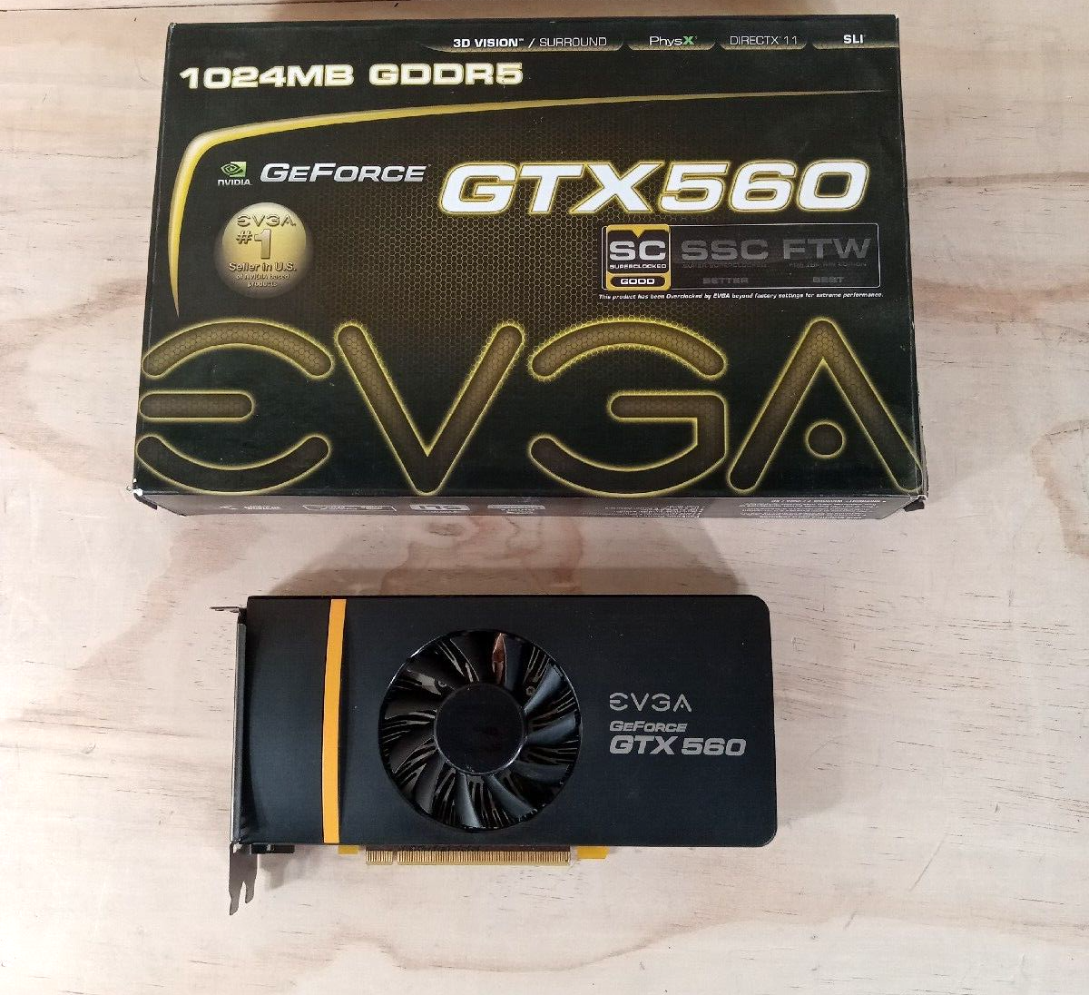 EVGA GeForce GTX 560 1GB GDDR5 Graphics Card 01G-P3-1469-KR tested