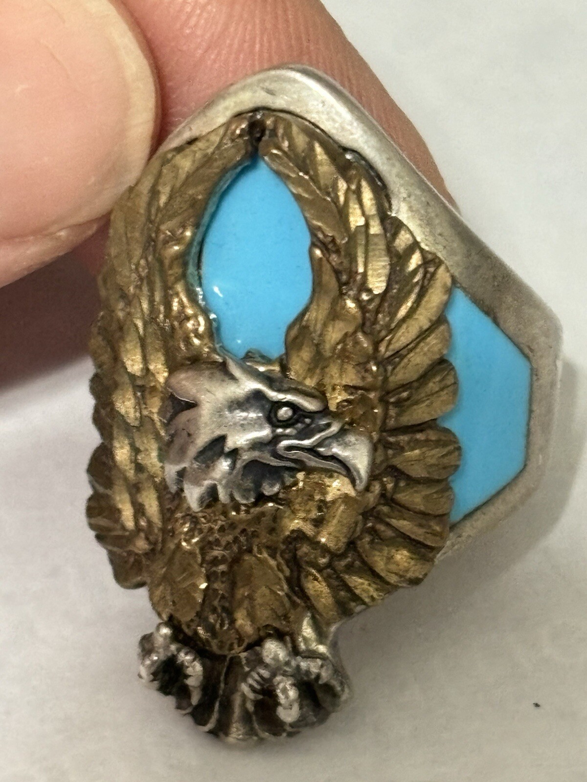 Gorgeous Ted OTT Solid Sterling Silver Turquoise … - image 2