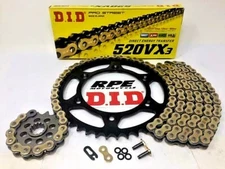 1996-2016 HONDA CMX250 New DID VX3 520 Premium X-Ring Chain and Sprockets Kit  