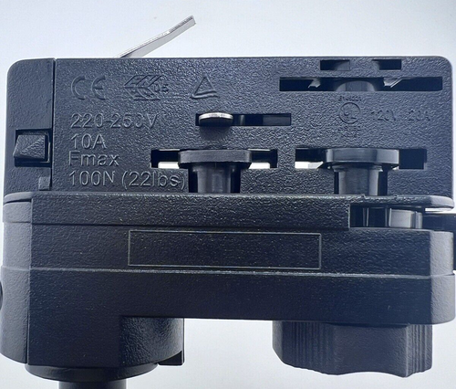 SLV 153590 Lamp for 3 phase rail KALU GX53 TCR-TCA 9W Max 230V Black Germany - Picture 8 of 11