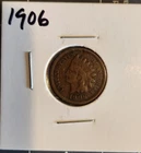 1906 Indian Head Cent Penny