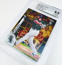 2020 Topps Chrome Ben Baller Jose Abreu Gold Refractor #/50 SP #66 BGS 8.5