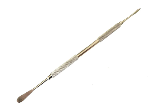 2 pièces outil de sculpture en argile à cire double face dentaire spatule cuillère en acier inoxydable - Photo 5 sur 10