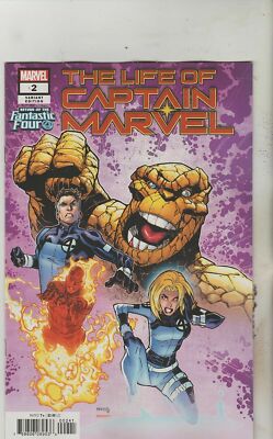 MARVEL COMICS LIFE OF CAPTAIN MARVEL #2 OCTOBER 2018 FANTASTIC FOUR VARIANT NM