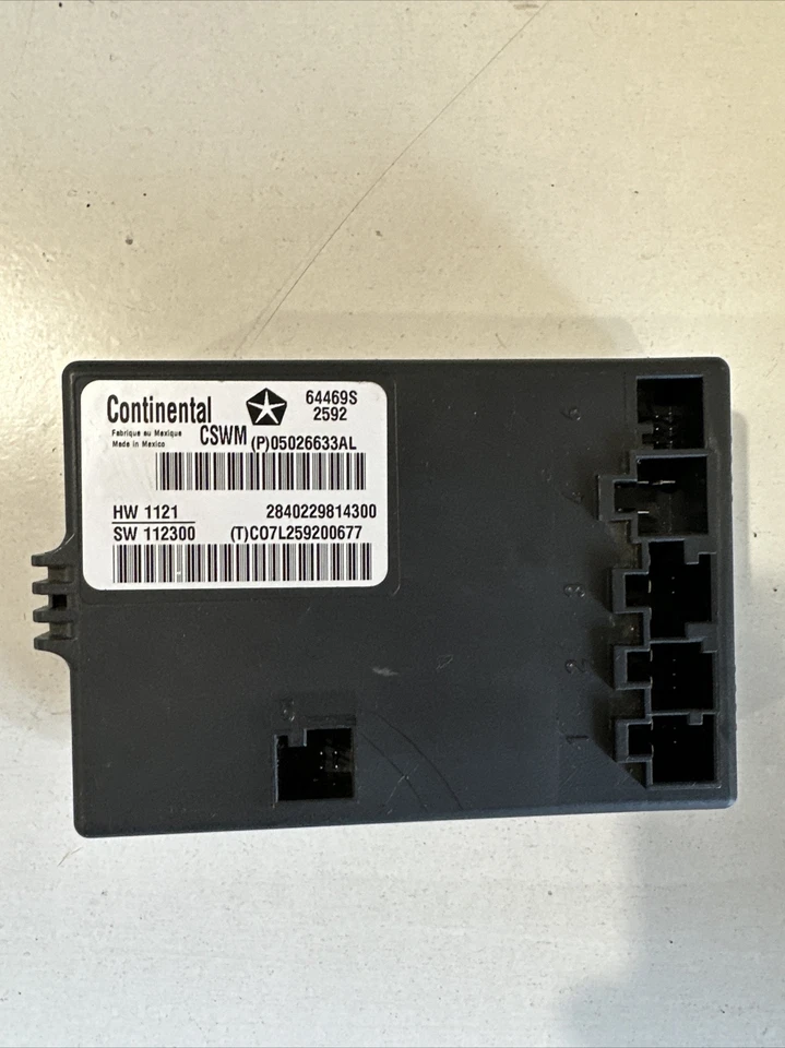 Jeep Grand Cherokee Sitzsteuergerät vorne P05026633Al Original 2012 - Bild 2 von 4