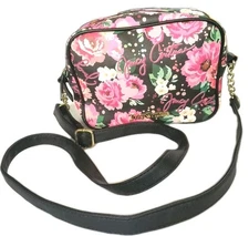 Juicy Couture Tropical Floral Camera Crossbody Shoulder Bag Purse NWOT City Chic
