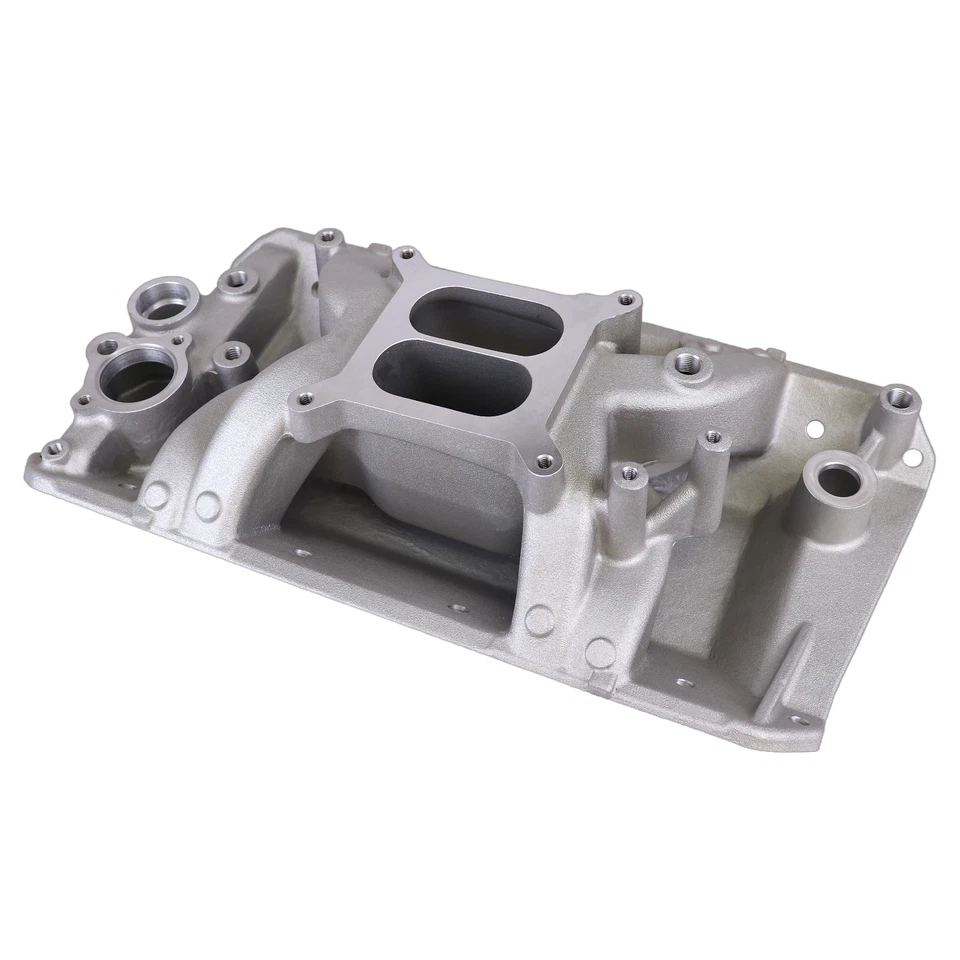 Small Block Air-Gap Edelbrock.7531 Intake Manifold For AMC Jeep 304-401 AM.Part Foto 2 de 4